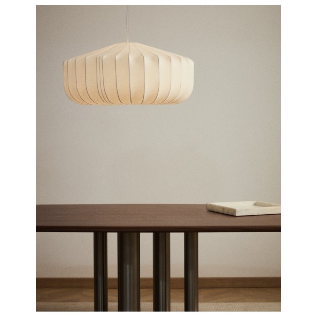 Lámpara de techo Somar de fibras...