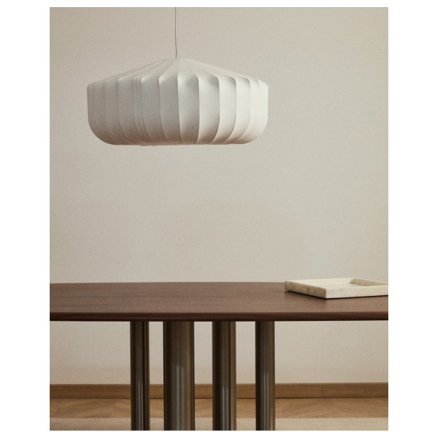 Lámpara de techo Somar de fibras...