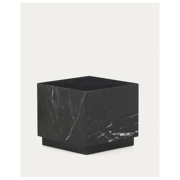 Mesa auxiliar Sorein de mármol negro...