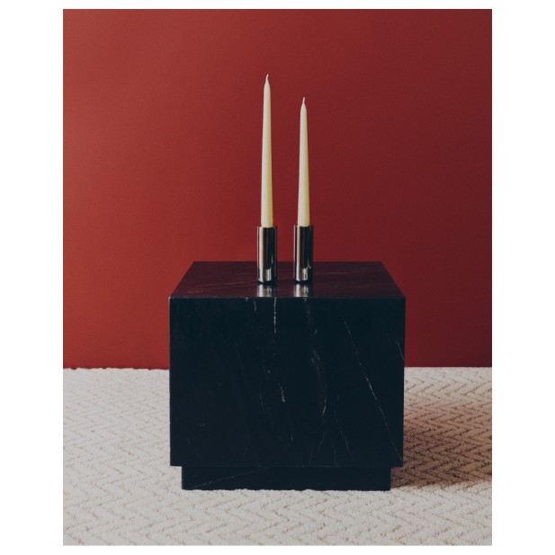 Mesa auxiliar Sorein de mármol negro...