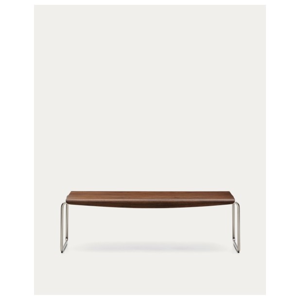 Banco Tarsel de chapa de nogal con...