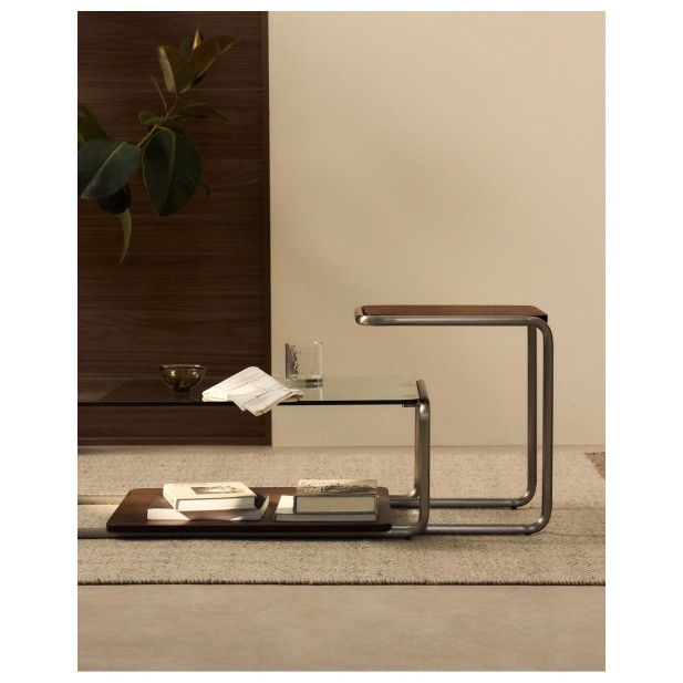 Mesa auxiliar Tarsel de chapa de...