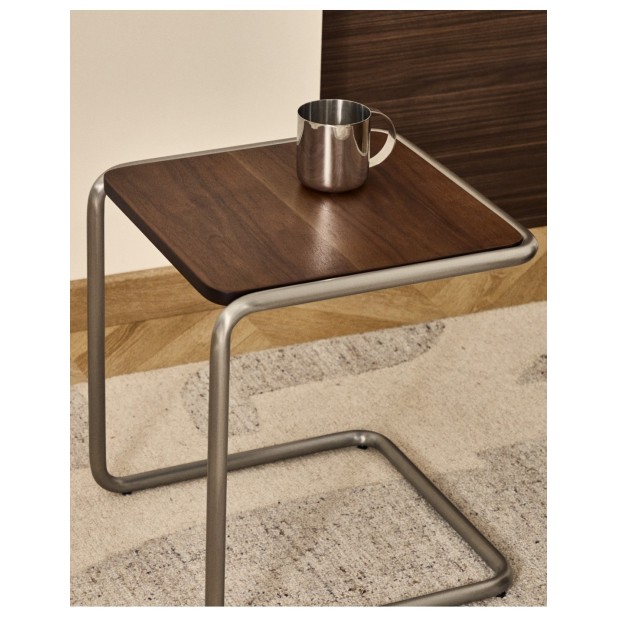 Mesa auxiliar Tarsel de chapa de...