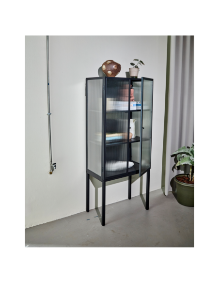 Vitrina CABIN, Negro - House Doctor