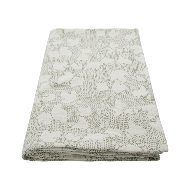 Colcha MORI, Blanco Roto / Caqui -...