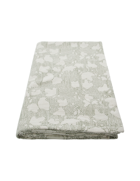 Colcha MORI, Blanco Roto / Caqui - House Doctor