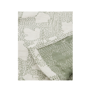 Colcha MORI, Blanco Roto / Caqui - House Doctor 2