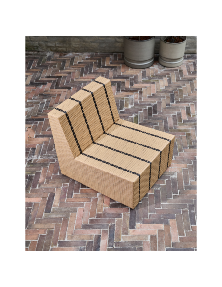 Sillón JASS, Natural / Negro - House Doctor