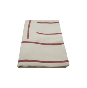 Colcha NULA, Blanco Roto / Marrón - House Doctor