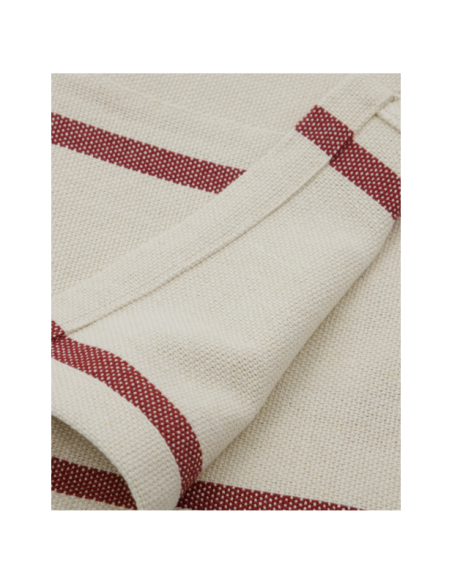 Colcha NULA, Blanco Roto / Marrón - House Doctor