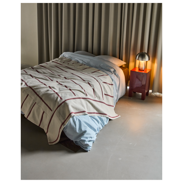 Colcha NULA, Blanco Roto / Marrón -...