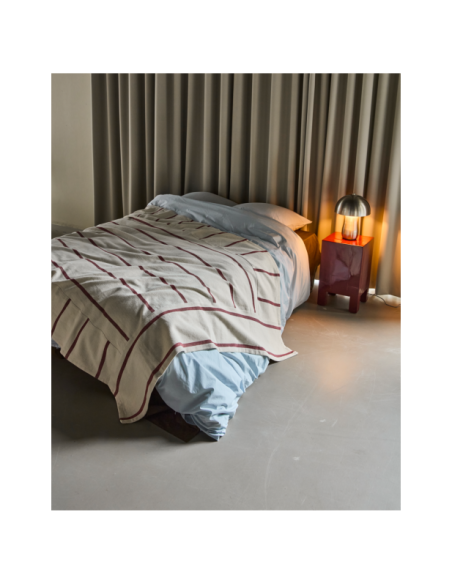 Colcha NULA, Blanco Roto / Marrón - House Doctor