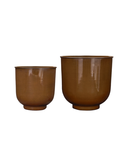 Maceta COVE, Marrón - House Doctor