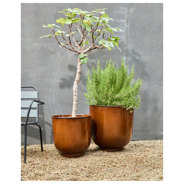 Maceta COVE, Marrón - House Doctor