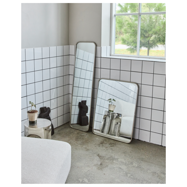 Espejo MIRROR, Acabado Plateado...