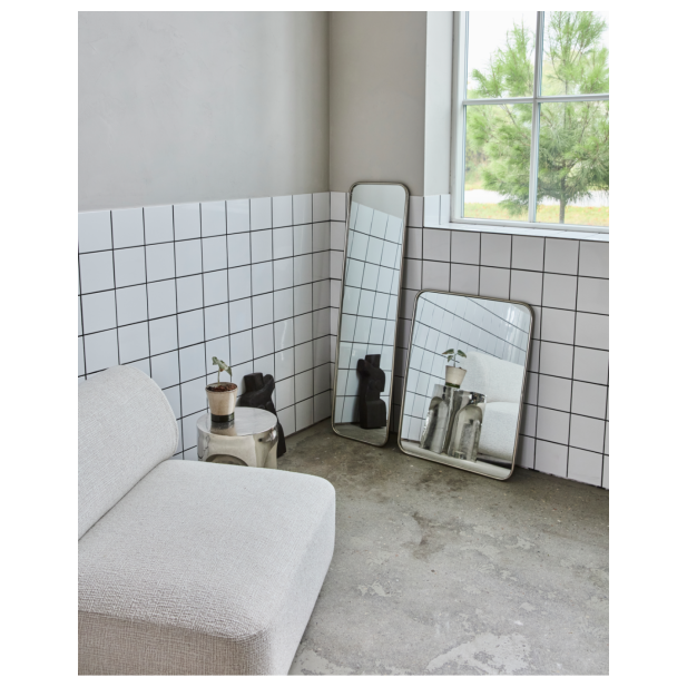 Espejo MIRROR, Acabado Plateado...