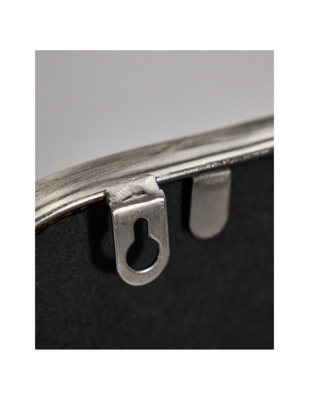 Espejo MIRROR, Acabado Plateado Cepillado - House Doctor