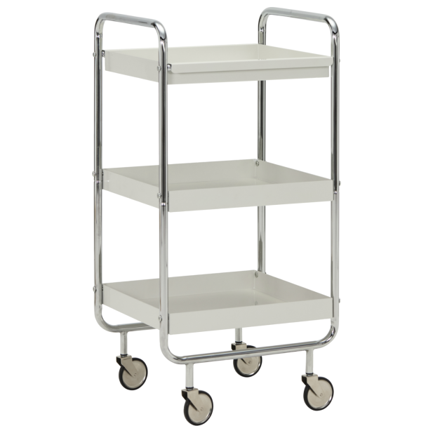 Carrito ROLL, Acabado Plateado -...