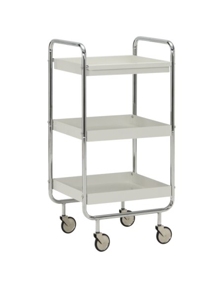 Carrito ROLL, Acabado Plateado - House Doctor