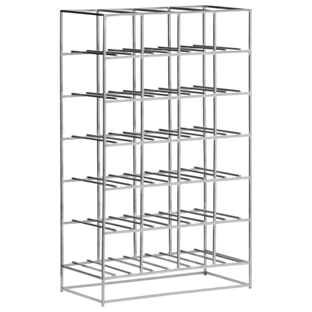 Estantería 24, Acabado Plateado -...