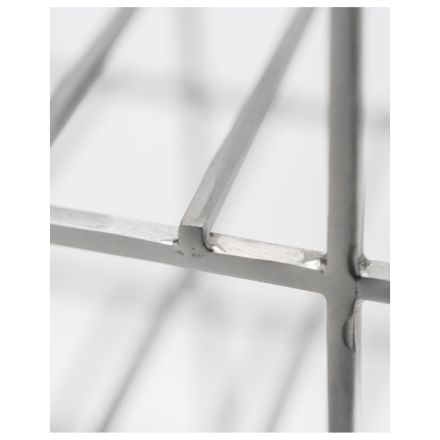 Estantería 12, Acabado Plateado -...