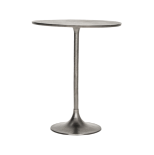 Mesa PAN Ø61 cm de Comedor, Acabado Plateado - House Doctor