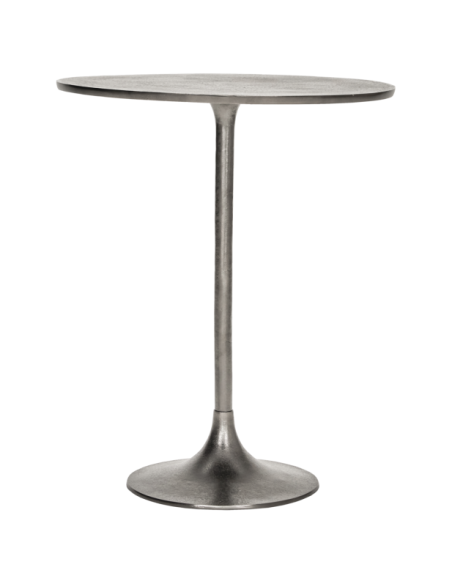 Mesa PAN Ø61 cm de Comedor, Acabado Plateado - House Doctor