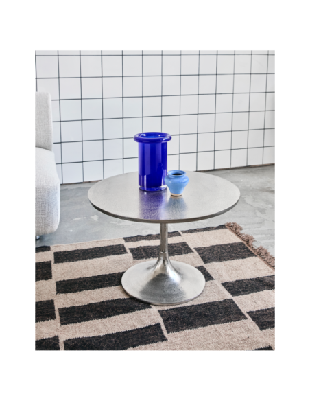 Mesa de Centro PAN, Acabado Plateado - House Doctor