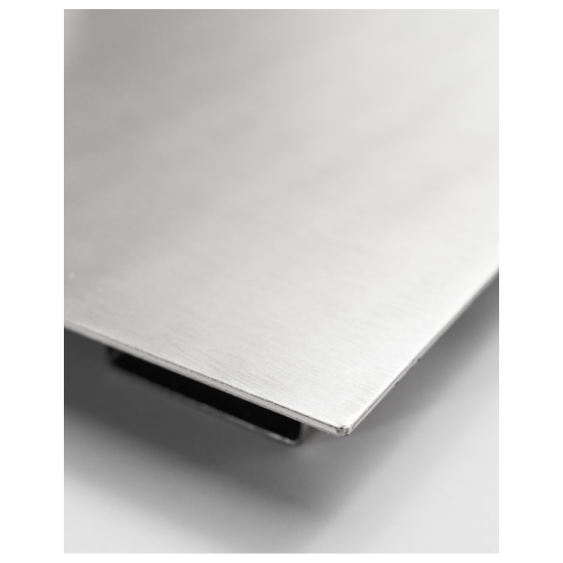 Panel de Notas NEMA, Acabado Plateado...