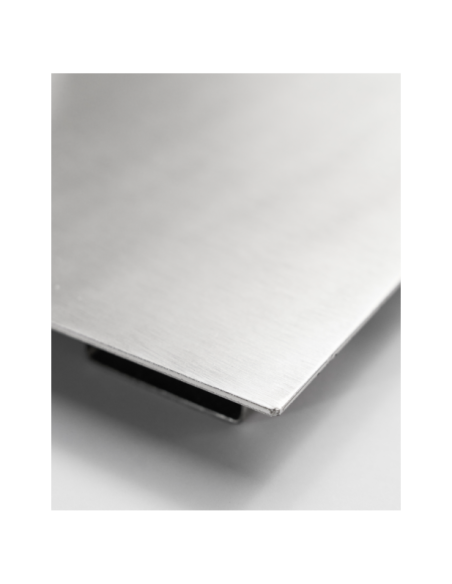 Panel de Notas NEMA, Acabado Plateado Cepillado - House Doctor