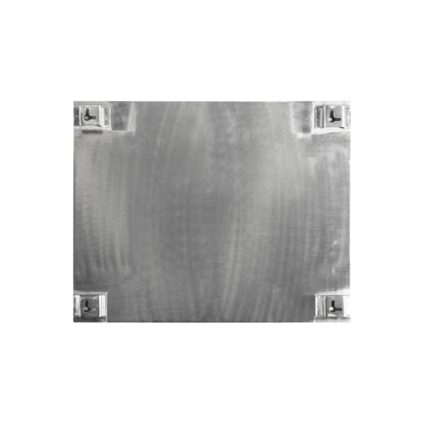 Panel de Notas NEMA, Acabado Plateado...