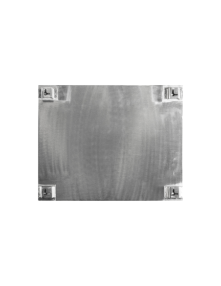 Panel de Notas NEMA, Acabado Plateado Cepillado - House Doctor