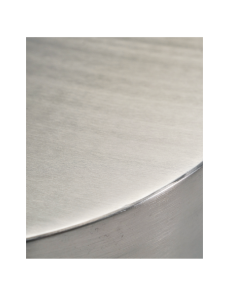 Mesa de Centro STEP, Acabado Plateado Cepillado - House Doctor