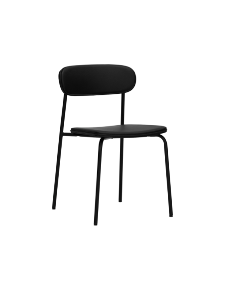 Set 2 Sillas POVA, Negro - House Doctor