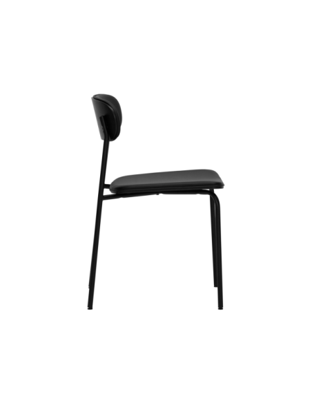 Set 2 Sillas POVA, Negro - House Doctor