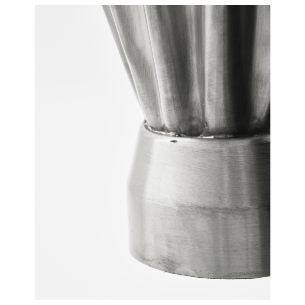 Jarrón FLOOD, Acabado Plateado...