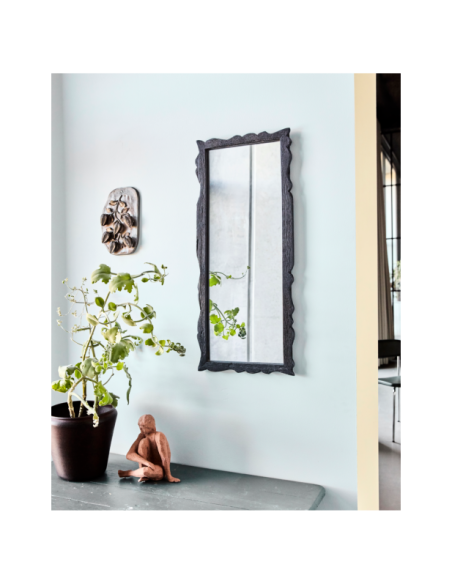 Espejo CARVE 75x31,5 cm, Marrón - House Doctor