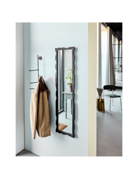 Espejo CARVE 130x32 cm, Marrón - House Doctor