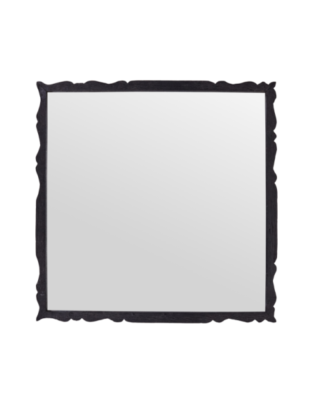 Espejo CARVE 75x75 cm, Marrón - House Doctor