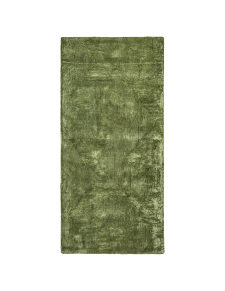 Alfombra SHINE 200x90 cm, Verde - House Doctor