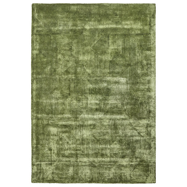 Alfombra SHINE 230x160 cm, Verde -...