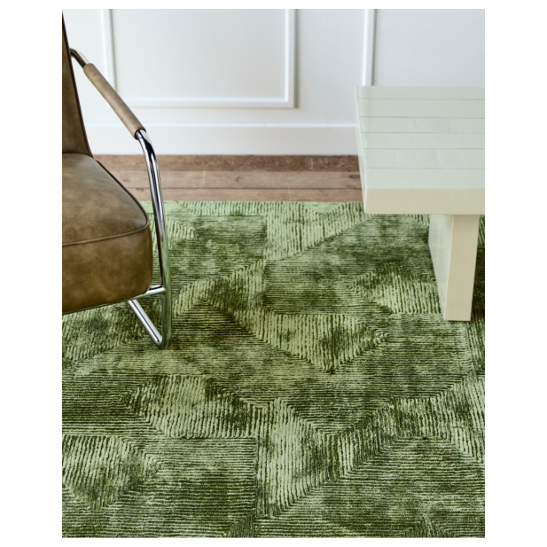 Alfombra SHINE 230x160 cm, Verde -...