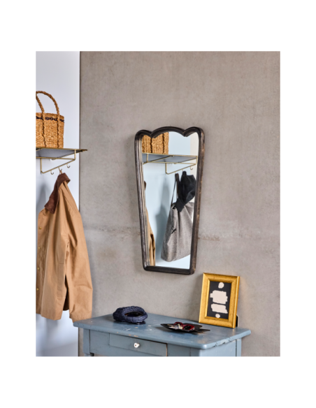 Espejo JAMP 52x90 cm, Negro - House Doctor