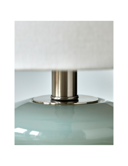 Lámpara de Mesa STEP S, Azul Claro / Blanco Roto - House Doctor