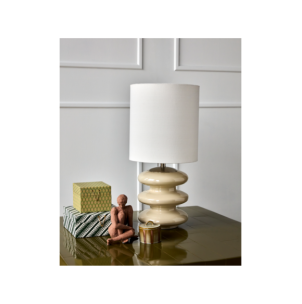 Lámpara de Mesa STEP L, Arena / Blanco Roto - House Doctor 2