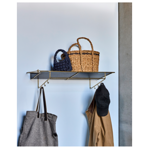 Estante WALLY, Acabado Latón Antiguo...