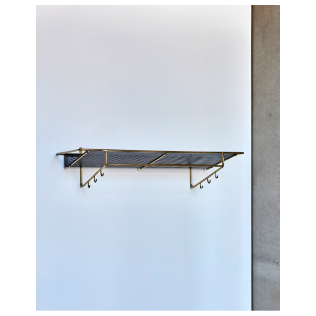 Estante WALLY, Acabado Latón Antiguo...