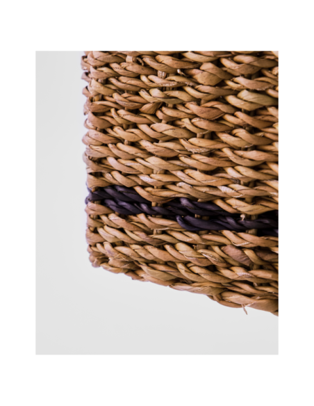 Set 6 Cestas de Almacenaje SQUARES, Natural - House Doctor