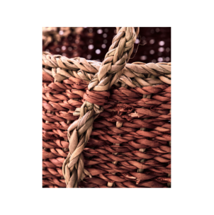 Set 2 Cestas de Almacenaje RANGI, Marrón - House Doctor 2