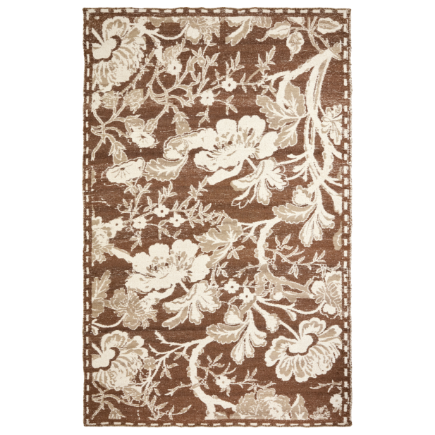 Alfombra BLOSS 230x160 cm, Marrón -...